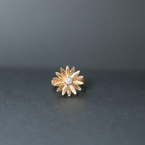 Golden Flower Ring