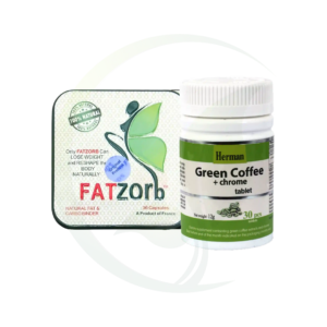 Green Coffee Chrome + Fatzorb Bundle